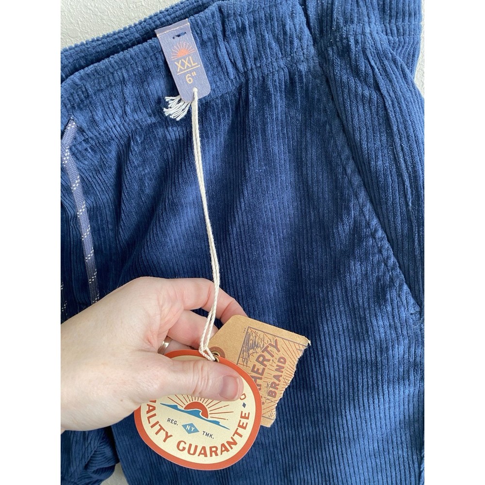 Faherty Drawstring Essential Knit Cord Corduroy S… - image 2